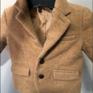 Janie and jack blazer 18-24 months tan color